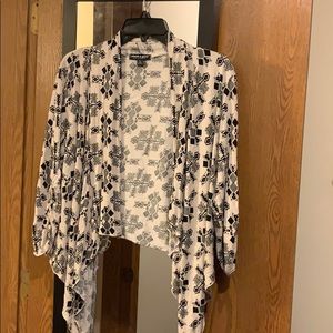 Cream and black cover